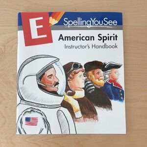 NEW Spelling You See Level E: American Spirit Instructor's Handbook (old edition